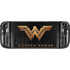 DC Comics Wonder Woman Gold Emblem Steam Deck Handheld Gaming Computer OLED Skin