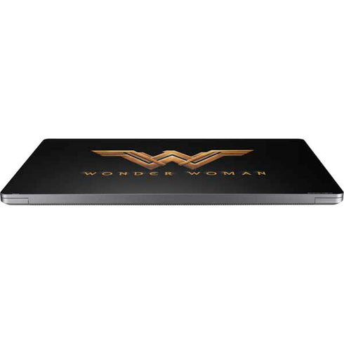 DC Comics Wonder Woman Gold Emblem Laptop Skins