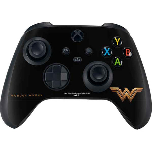 DC Comics Wonder Woman Gold Emblem Xbox Series X Bundle Skin