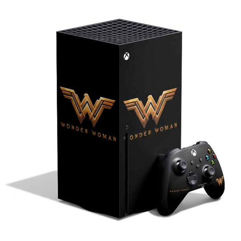 DC Comics Wonder Woman Gold Emblem Xbox Series X Skins