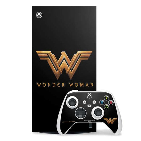 DC Comics Wonder Woman Gold Emblem Xbox Series X Skins