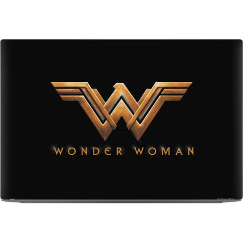 DC Comics Wonder Woman Gold Emblem Dell XPS Skin