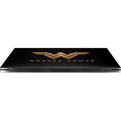 DC Comics Wonder Woman Gold Emblem Dell XPS Skin