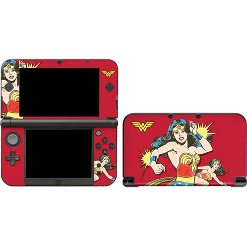 DC Comics Wonder Woman Vintage Action pose Nintendo Skins