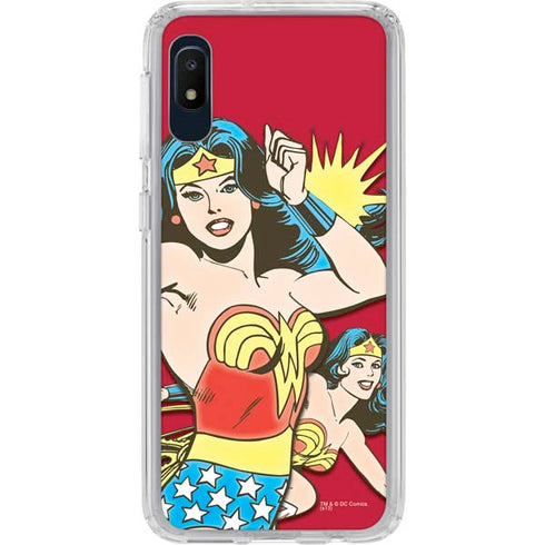 DC Comics Wonder Woman Vintage Action pose Galaxy Cases