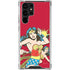DC Comics Wonder Woman Vintage Action pose Galaxy S23 Ultra Clear Case
