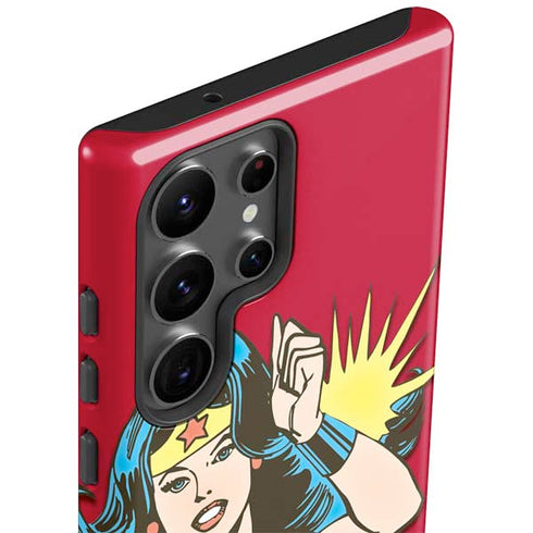 DC Comics Wonder Woman Vintage Action pose Galaxy S23 Ultra Pro Case