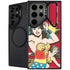 DC Comics Wonder Woman Vintage Action pose Galaxy S25 Ultra Kickstand Case