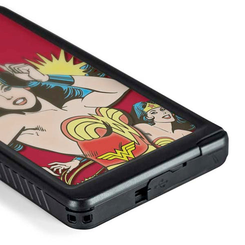 DC Comics Wonder Woman Vintage Action pose Galaxy S24 Ultra Waterproof Case