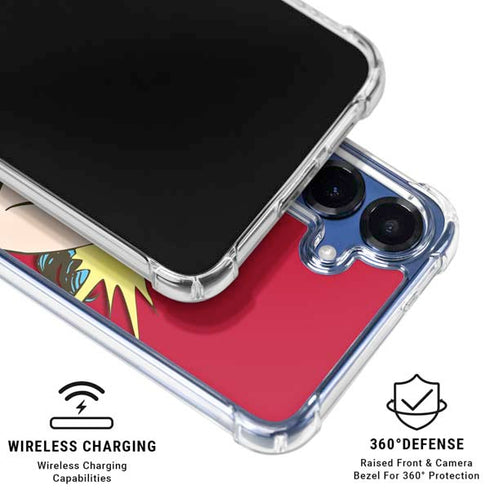 DC Comics Wonder Woman Vintage Action pose Galaxy S25 Clear Case