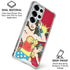 DC Comics Wonder Woman Vintage Action pose Galaxy S25 Ultra Clear Case