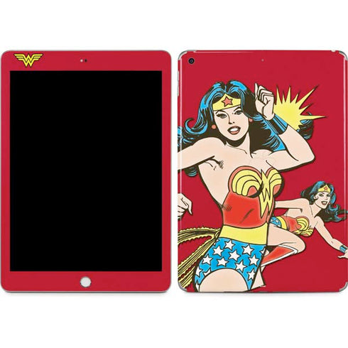 DC Comics Wonder Woman Vintage Action pose Apple iPad Skin
