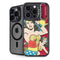 DC Comics Wonder Woman Vintage Action pose iPhone 15 Pro Max Kickstand Case