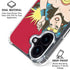 DC Comics Wonder Woman Vintage Action pose iPhone 16 Clear Case