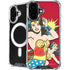DC Comics Wonder Woman Vintage Action pose iPhone 16 MagSafe Case