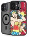 DC Comics Wonder Woman Vintage Action pose iPhone 16 Plus Kickstand Case