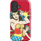 DC Comics Wonder Woman Vintage Action pose iPhone 16 Plus Magsafe Impact Case