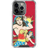 DC Comics Wonder Woman Vintage Action pose iPhone 16 Pro Clear Case