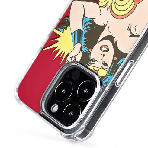 DC Comics Wonder Woman Vintage Action pose iPhone 16 Pro Max MagSafe Case