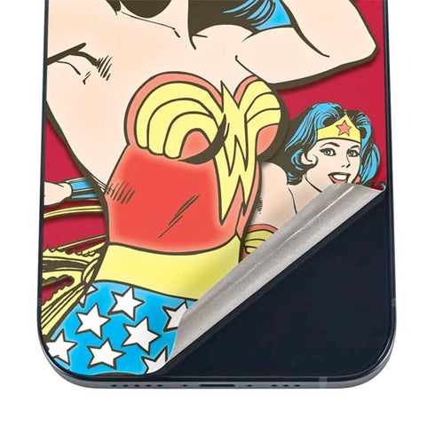 DC Comics Wonder Woman Vintage Action pose iPhone 16 Skin