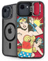 DC Comics Wonder Woman Vintage Action pose iPhone 16e Kickstand Case