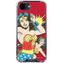 DC Comics Wonder Woman Vintage Action pose iPhone 16e Clear Case