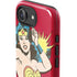 DC Comics Wonder Woman Vintage Action pose iPhone 16e Impact Case