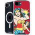 DC Comics Wonder Woman Vintage Action pose iPhone 16e MagSafe Case