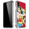 DC Comics Wonder Woman Vintage Action pose iPhone X/XS Clear Case
