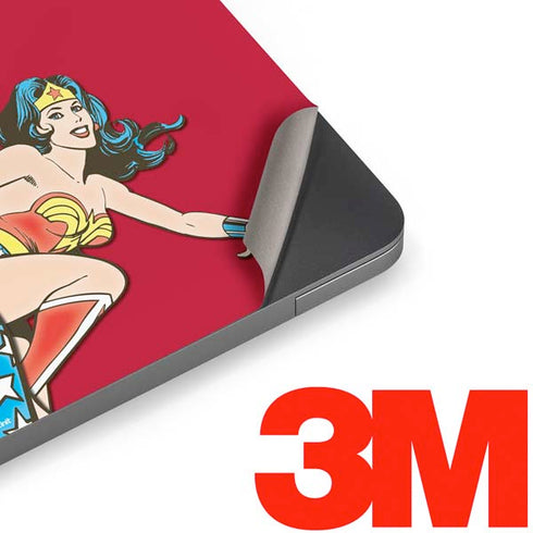DC Comics Wonder Woman Vintage Action pose Apple MacBook Air Skin