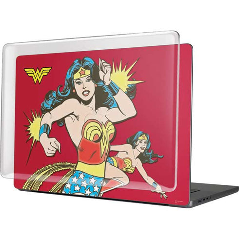 DC Comics Wonder Woman Vintage Action pose MacBook Cases