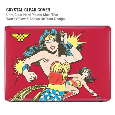 DC Comics Wonder Woman Vintage Action pose MacBook Cases