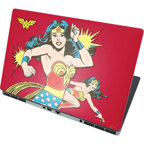 DC Comics Wonder Woman Vintage Action pose Dell Precision Skin
