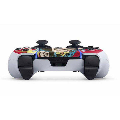 DC Comics Wonder Woman Vintage Action pose PS5 DualSense Edge Pro Controller Skin
