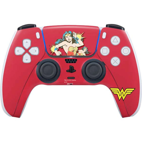 DC Comics Wonder Woman Vintage Action pose PlayStation PS5 Skins