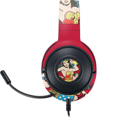 DC Comics Wonder Woman Vintage Action pose Razer Kraken X Skin