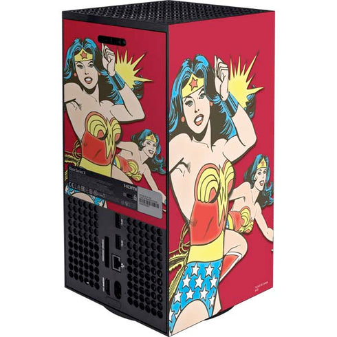 DC Comics Wonder Woman Vintage Action pose Xbox Series X Bundle Skin