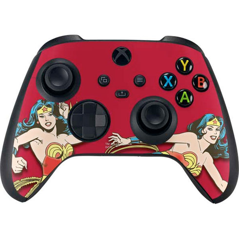DC Comics Wonder Woman Vintage Action pose Xbox Series X Bundle Skin