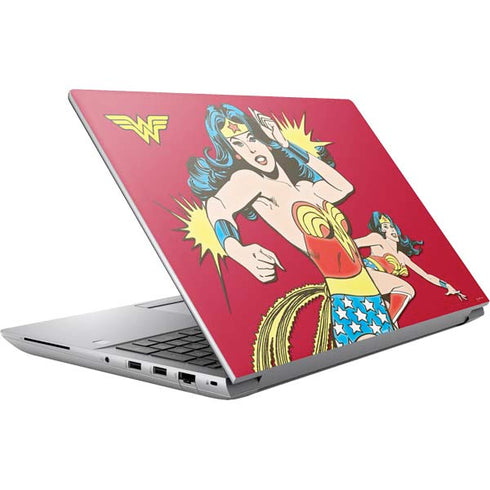 DC Comics Wonder Woman Vintage Action pose HP ZBook Fury 16 G10 Skin