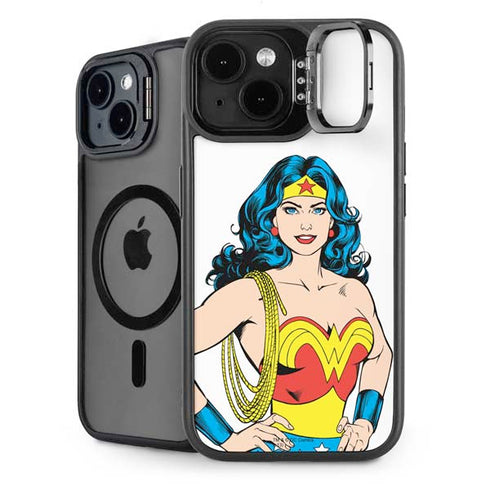 DC Comics Wonder Woman iPhone 14 Plus Kickstand Case