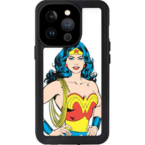DC Comics Wonder Woman iPhone 15 Pro Waterproof Case