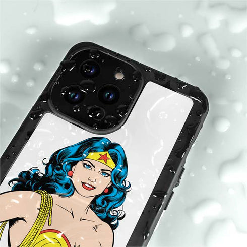DC Comics Wonder Woman iPhone 15 Pro Waterproof Case