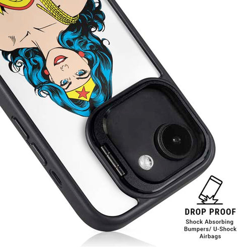 DC Comics Wonder Woman iPhone 16e Kickstand Case