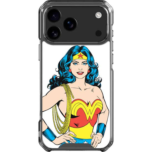 DC Comics Wonder Woman iPhone 17 Pro Max Clear Case