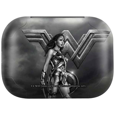 The Justice League (2017) Wonder Woman Poster Amazon Echo Buds Skin