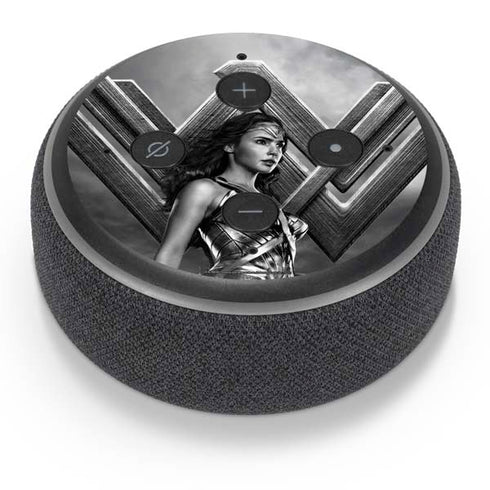 The Justice League (2017) Wonder Woman Poster Amazon Echo Dot Skin