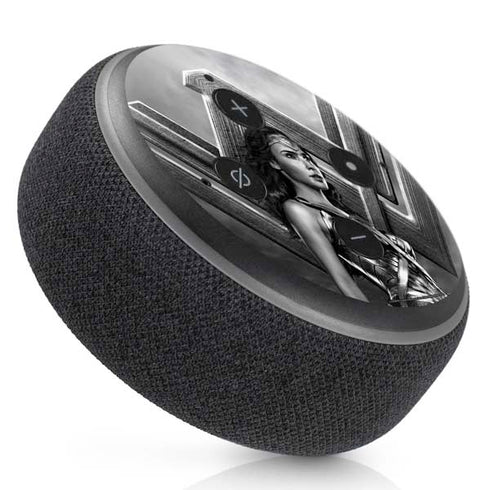 The Justice League (2017) Wonder Woman Poster Amazon Echo Dot Skin