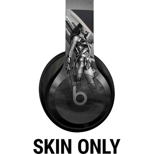 The Justice League (2017) Wonder Woman Poster Beats Solo 4 Wireless Headphones Skin