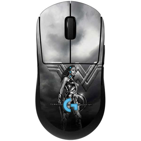 The Justice League (2017) Wonder Woman Poster G Pro Wireless Gaming Mouse Skin