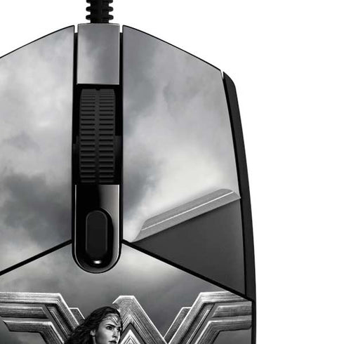 The Justice League (2017) Wonder Woman Poster G203 Prodigy RGB Wired Gaming Mouse Skin